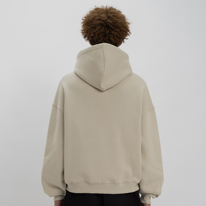 Low Lights Studios Basic Zip Hoodie beige 32016 2