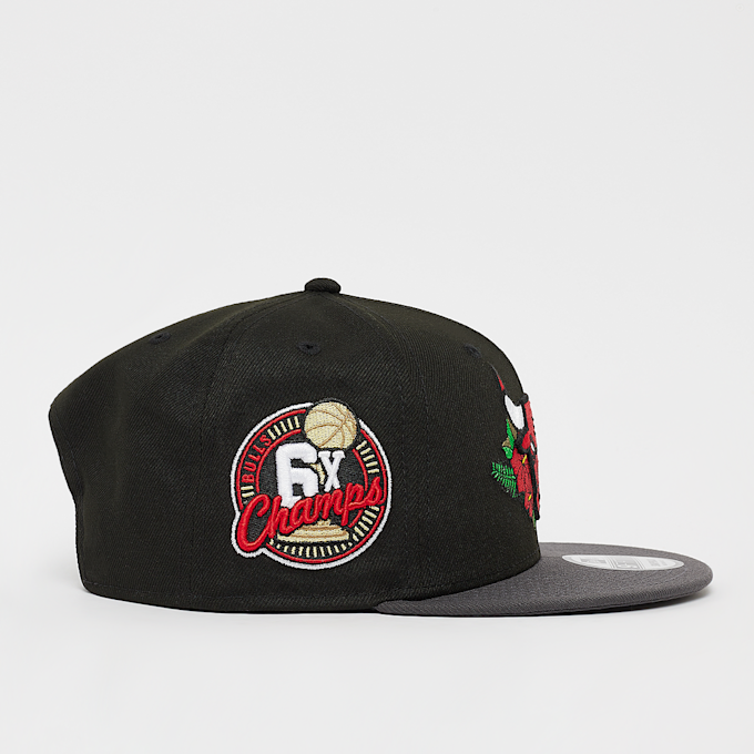 New Era 9Fifty Floral NBA Chicago Bulls schwarz 32066 4