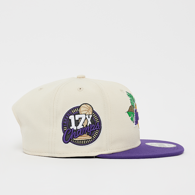 New Era 9Fifty Floral NBA Los Angeles Lakers beige 32067 4