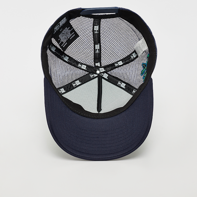 New Era A-Frame Trucker NE Patch bleu 32074 4