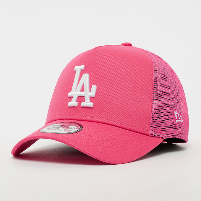 New Era A-Frame Trucker League Ess MLB Los Angeles Dodgers rosa 32077 1