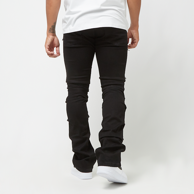 Smoke Rise Distressed Rip & Repair Jeans noir 32110 2
