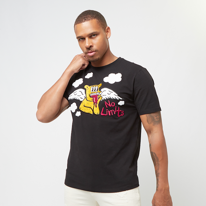 Smoke Rise Varsity Graphic Fashion Tee schwarz 32113 1