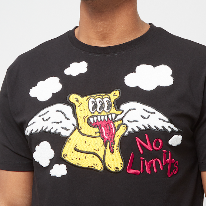 Smoke Rise Varsity Graphic Fashion Tee schwarz 32113 3