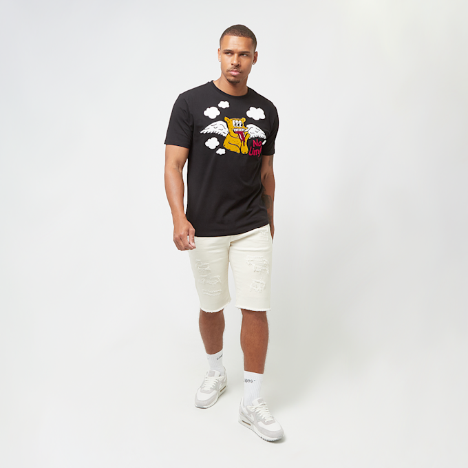 Smoke Rise Varsity Graphic Fashion Tee schwarz 32113 4