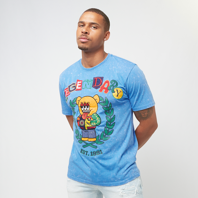 Smoke Rise Varsity Graphic Fashion Tee blu 32115 1