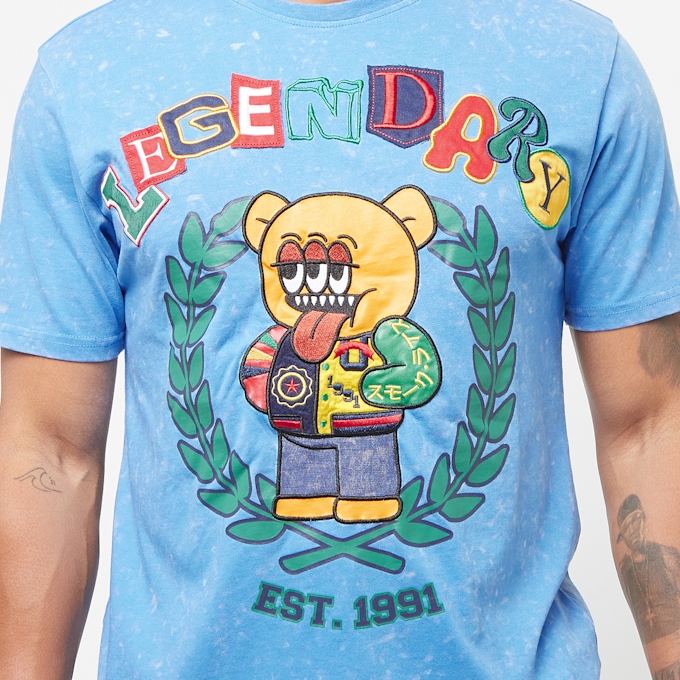 Smoke Rise Varsity Graphic Fashion Tee blu 32115 3