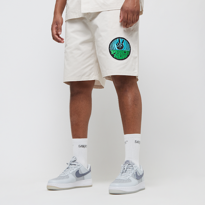 Smoke Rise Fashion Military Twill Shorts bež 32120 1