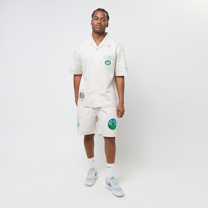 Smoke Rise Fashion Military Twill Shorts bege 32120 6