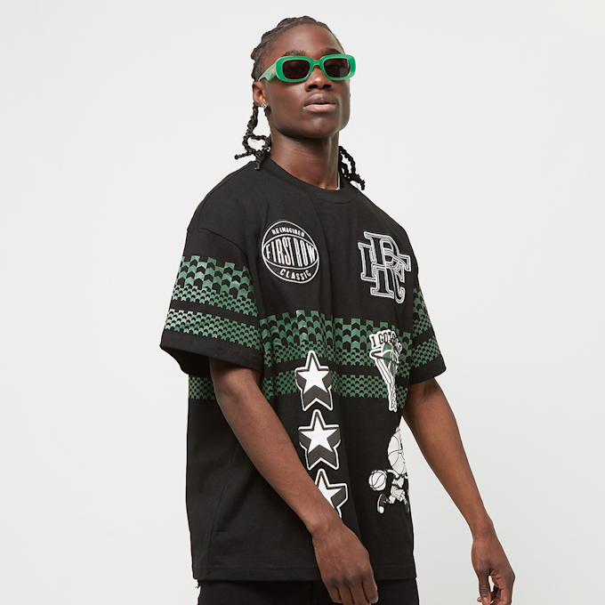 First Row Graphic Tee W/ Patch morado 32187 1
