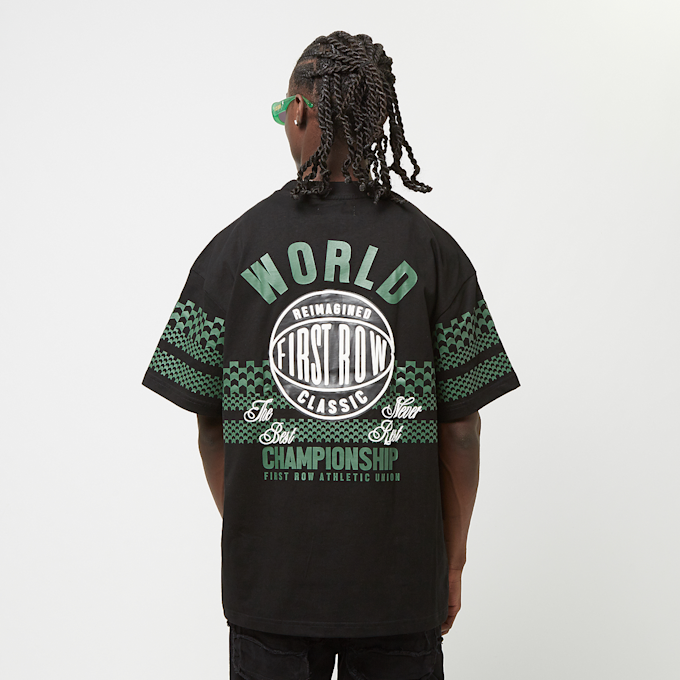First Row Graphic Tee W/ Patch morado 32187 2