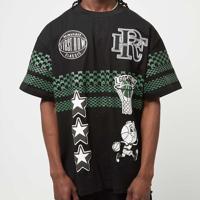 First Row Graphic Tee W/ Patch morado 32187 3