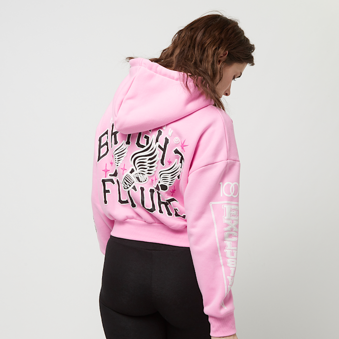 First Row Fleece Hoodie rose 32190 2