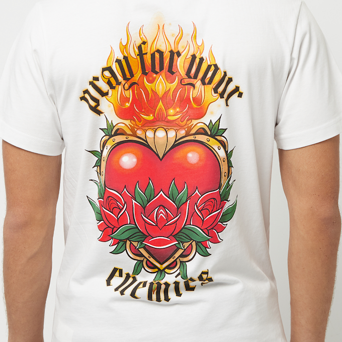 Mister Tee Pray For Your Enemies Tee bianco 32255 4