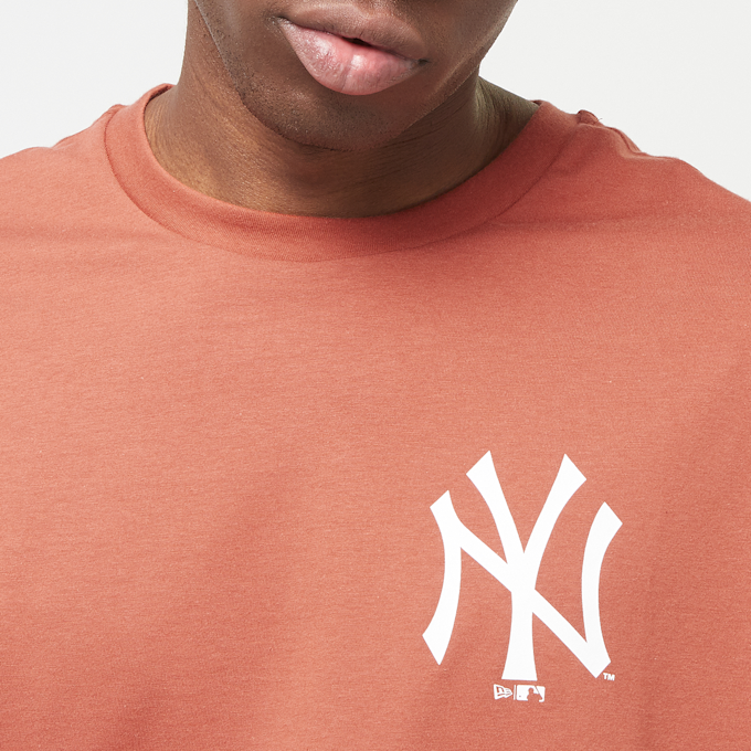 New Era MLB World Series Oversized Tee New York Yankees arancione 32331 3