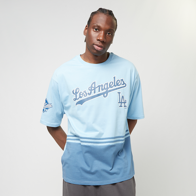 New Era World Series CF Oversized Tee Los Angeles Dodgers bleu 32347 1