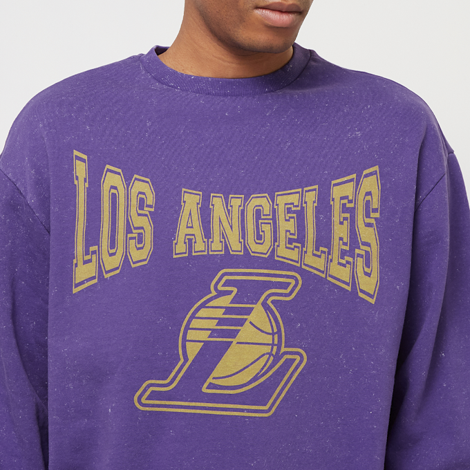 New Era NBA Washed Crew Los Angeles Lakers violeta 32355 3