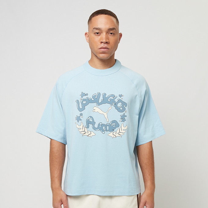 PUMA x Low Lights Classics+ Oversized Graphic Tee Puma x Low Lights niebieski 32362 1
