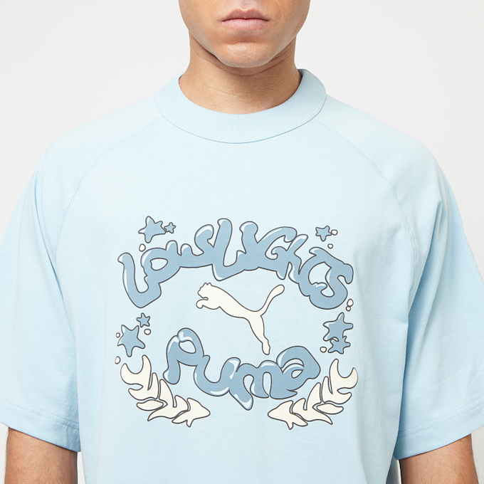PUMA x Low Lights Classics+ Oversized Graphic Tee Puma x Low Lights niebieski 32362 3