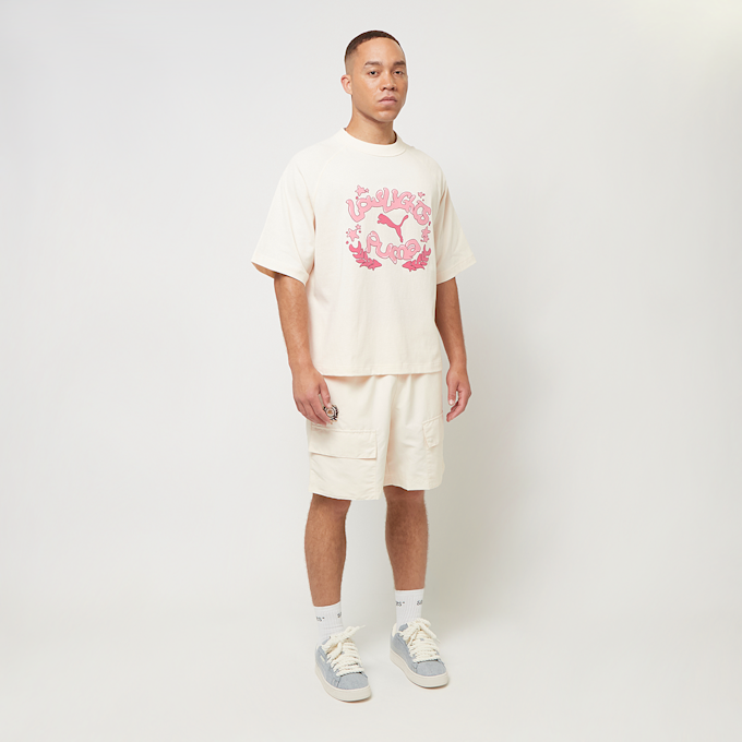 PUMA x Low Lights Classics+ Oversized Graphic Tee Puma x Low Lights beż 32363 5