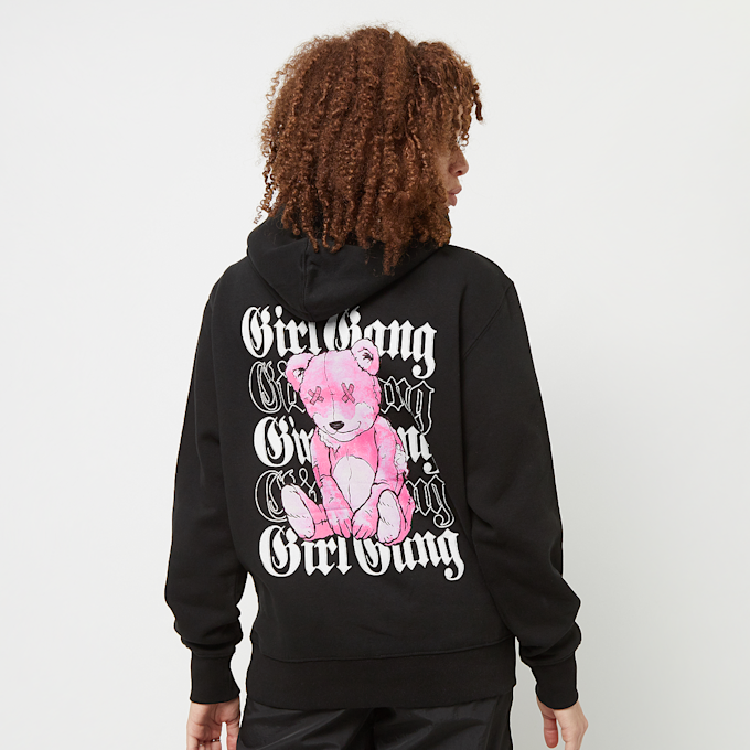 Miss Tee Girl Gang Hoody zwart 32373 1