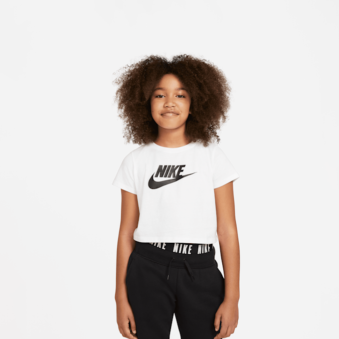 Nike Cropped T-Shirt biały 32387 1
