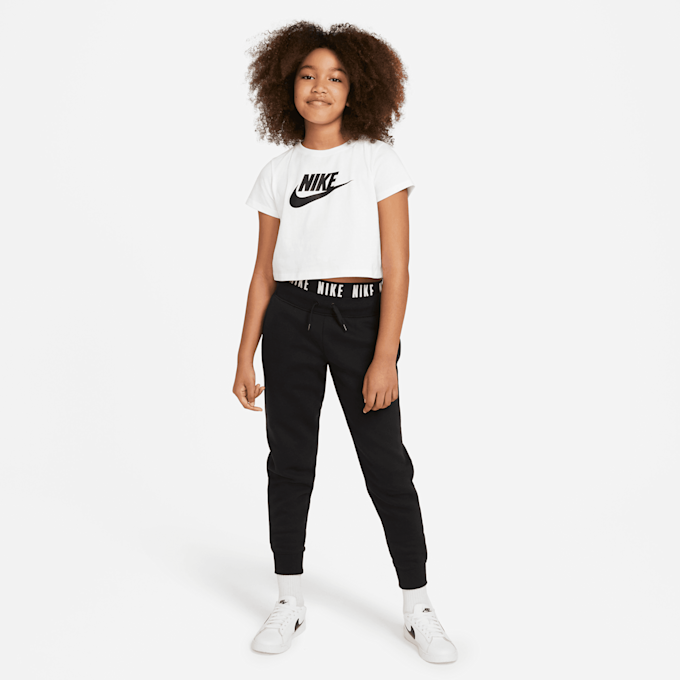 Nike Cropped T-Shirt biały 32387 4
