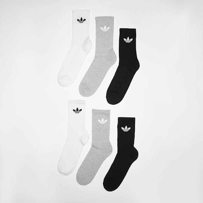 adidas Originals Solid Crew Socks (6 Pack) multicolore 32400 1
