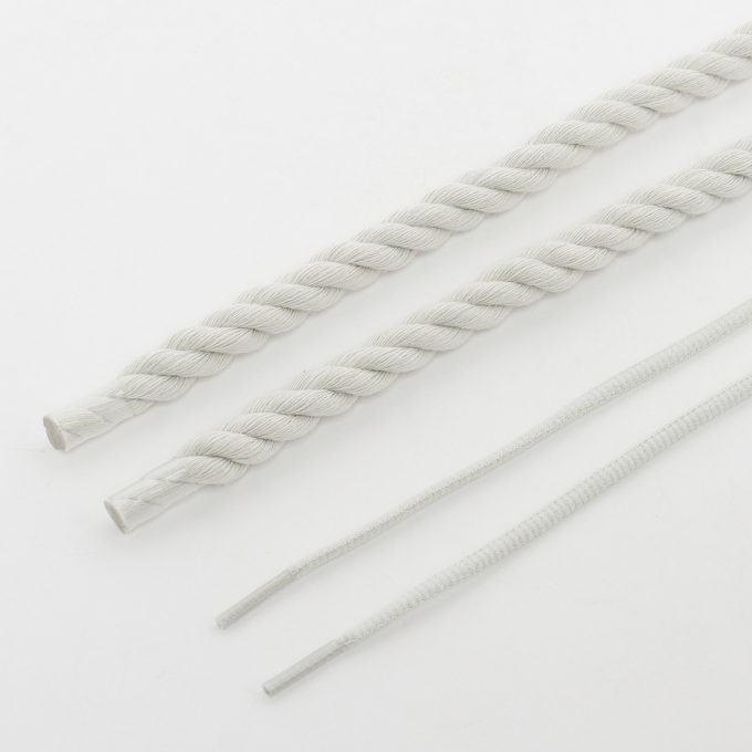 BAGGY Rope Laces 10mm Set 100cm grau 32416 2
