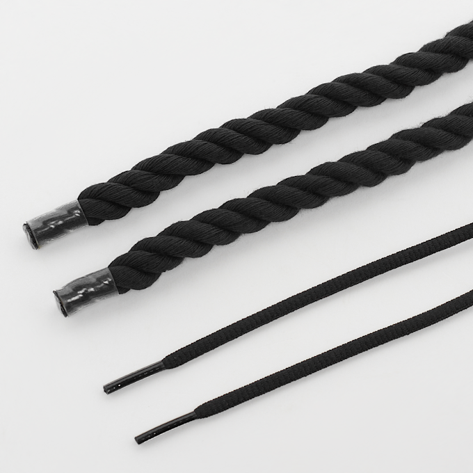 BAGGY Rope Laces 10mm Set 120cm negro 32417 2