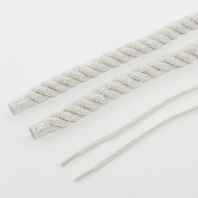 BAGGY Rope Laces 14mm Set 140cm grau 32434 2