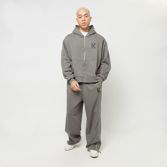 Karl Kani Boxy Full Zip Hoodie cinzento 41389 4