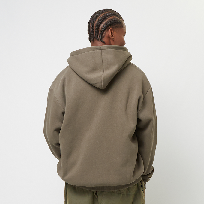 Karl Kani Small Signature Essential OS Ziphoodie bruin 41394 2