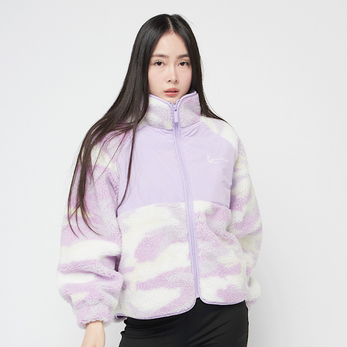Karl Kani Chest Signature Teddy Block Trackjacket pourpre 41342 1