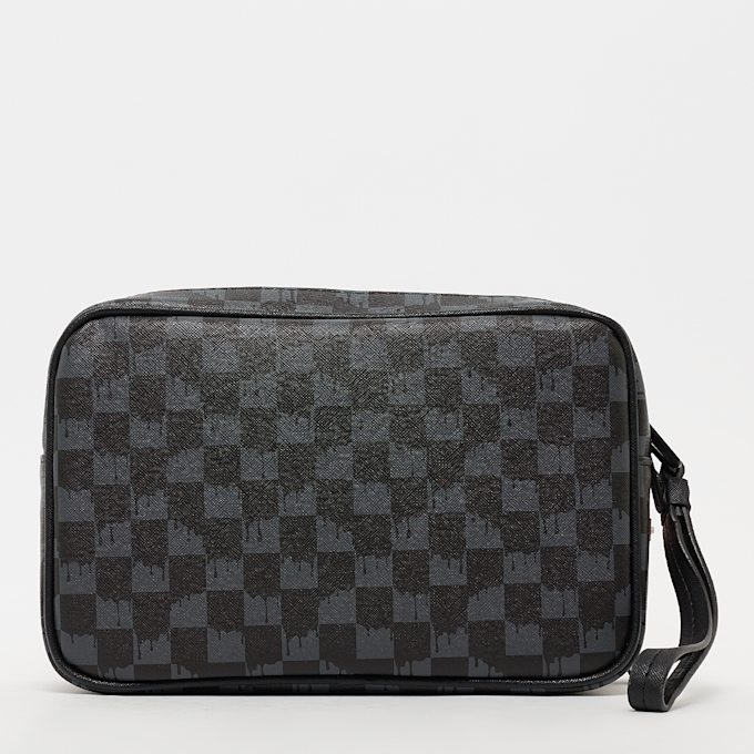 SPRAYGROUND Drip Check Shark Toiletry Brick grau 32608 3