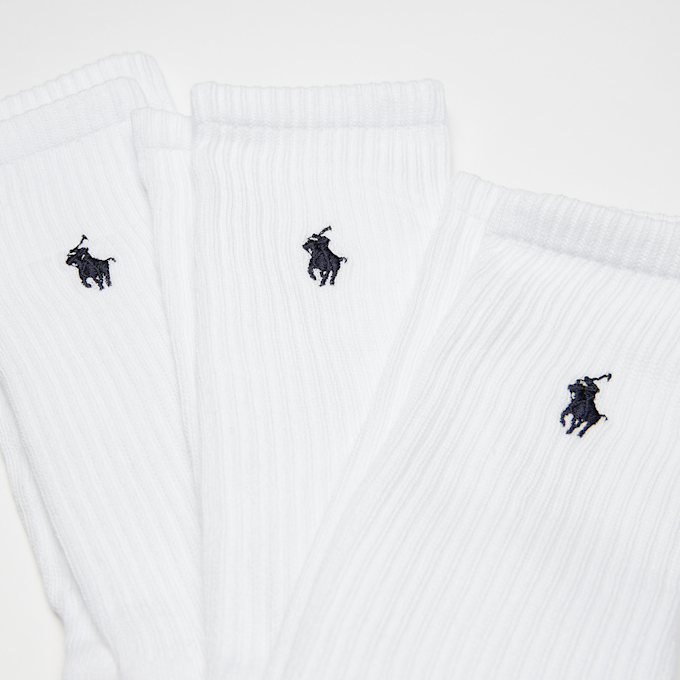 Polo Ralph Lauren 3 PACK - Crewsocks weiß 32625 2