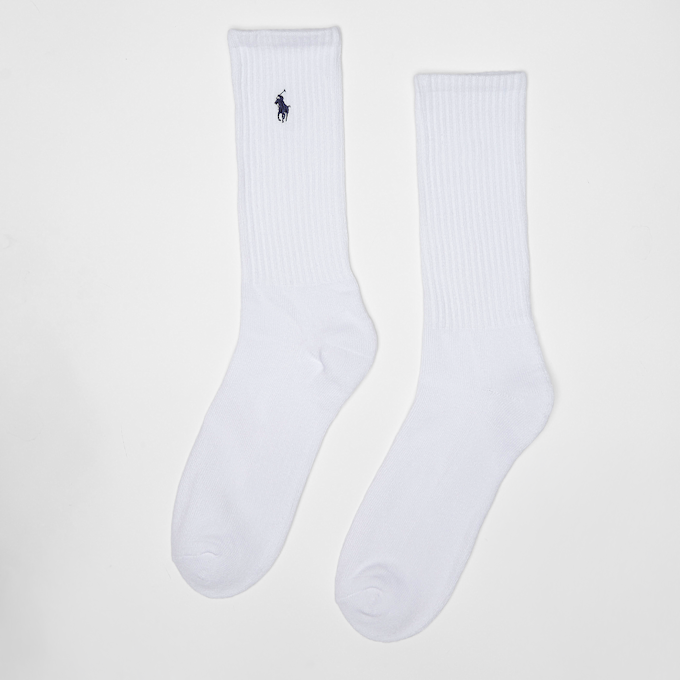 Polo Ralph Lauren 6 PACK - Crew Socks wit 32627 1