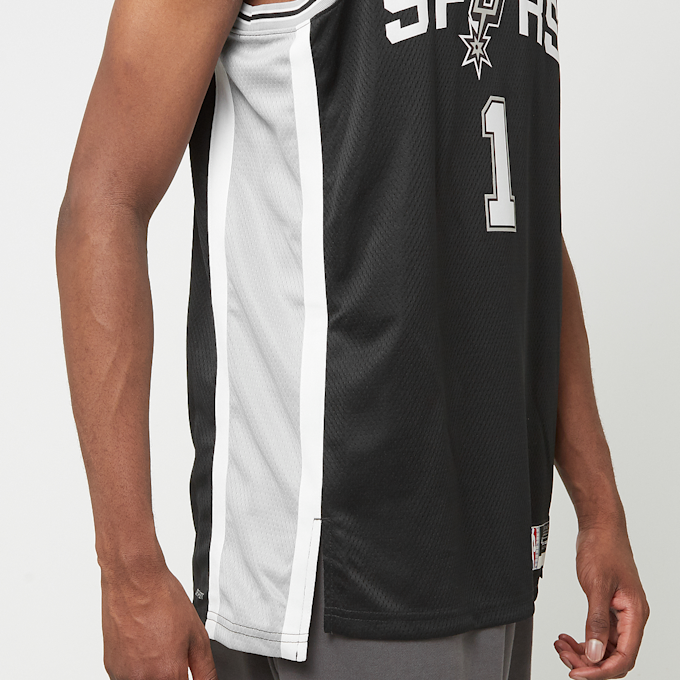 Nike Victor Wembanyama San Antonio Spurs Icon Edition 2022/23 NBA Swingman Jersey crna 32654 5
