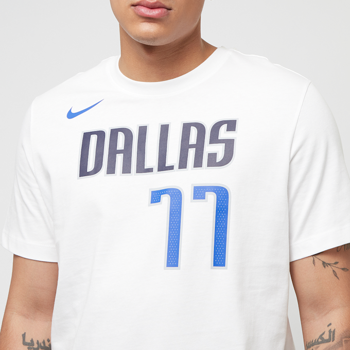 Nike NBA Dallas Mavericks Tee blanco 32658 3