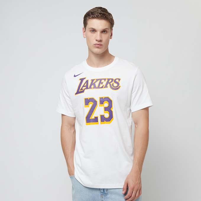 Nike NBA Los Angeles Lakers Tee wit 32659 1