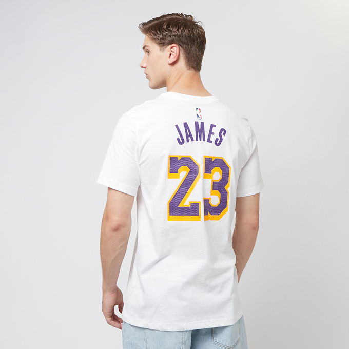 Nike NBA Los Angeles Lakers Tee wit 32659 2