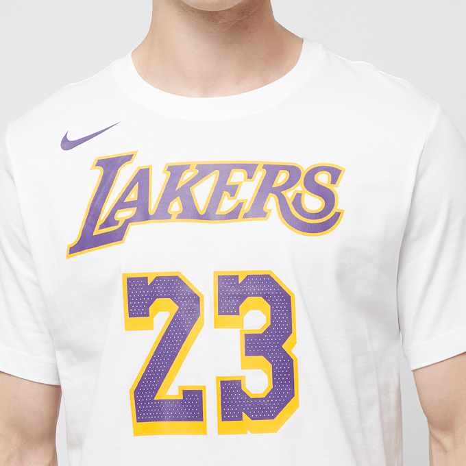 Nike NBA Los Angeles Lakers Tee wit 32659 3