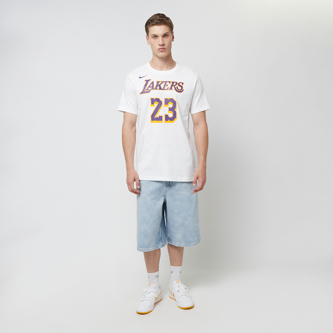 Nike NBA Los Angeles Lakers Tee wit 32659 5