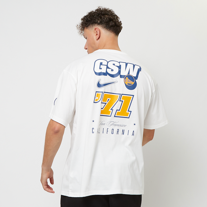 Nike Golden State Warriors Courtside NBA T-Shirt weiß 32669 1