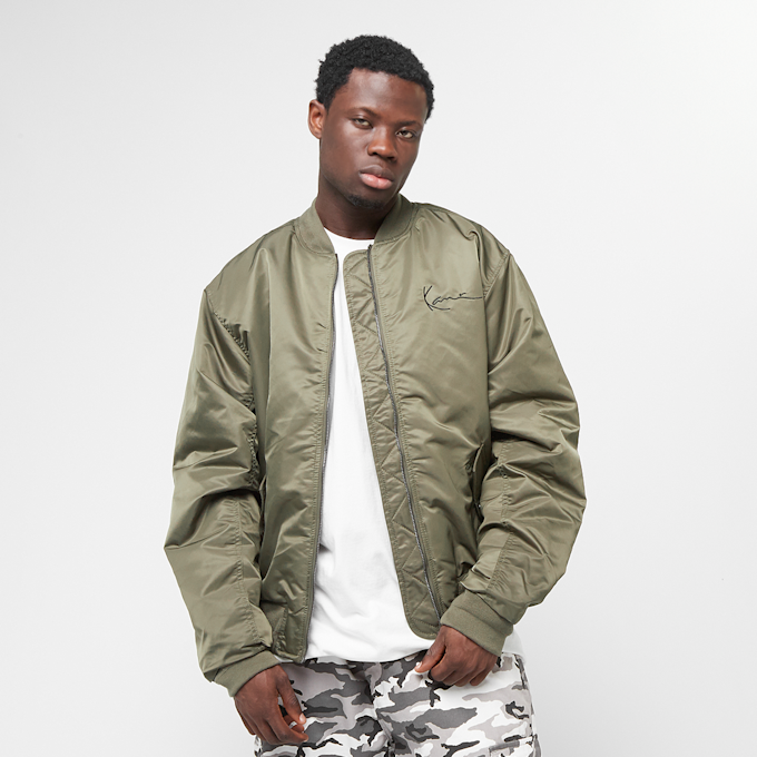 Karl Kani Kani Back Embroidery Bomberjacket groen 41322 2