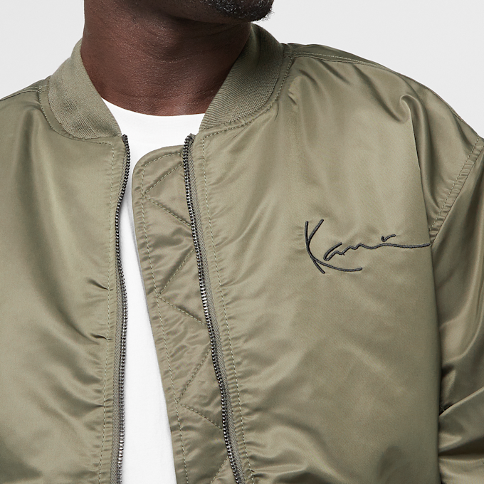 Karl Kani Kani Back Embroidery Bomberjacket groen 41322 3