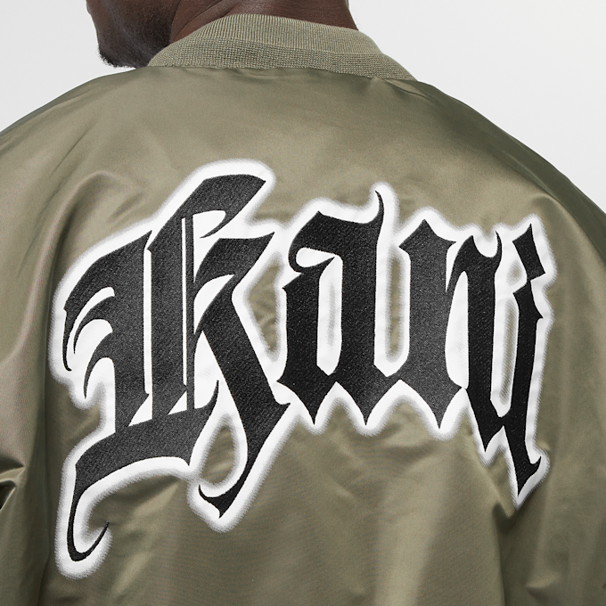 Karl Kani Kani Back Embroidery Bomberjacket vert 41322 5