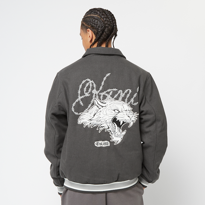 Karl Kani Snow Tiger College Jacket grijs 41368 1