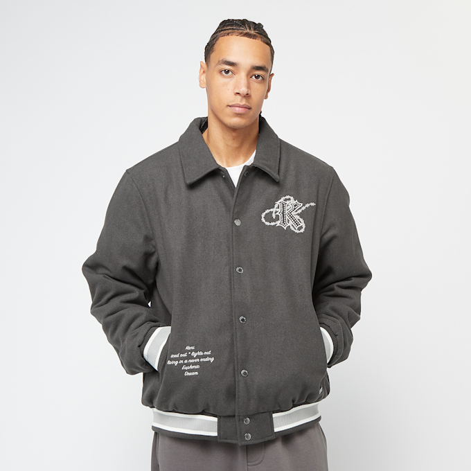 Karl Kani Snow Tiger College Jacket grijs 41368 2