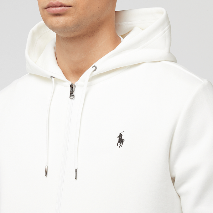 Polo Ralph Lauren Double-Knit Full-Zip Hoodie weiß 32695 3